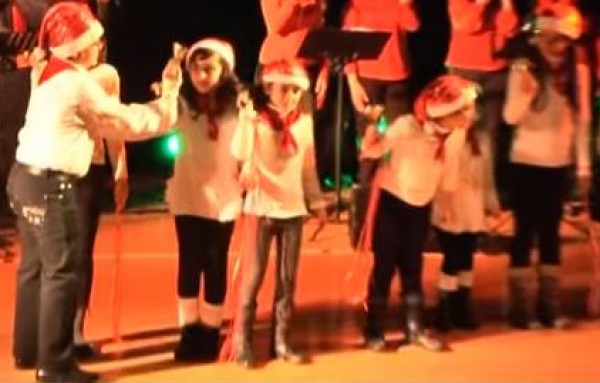 بالفيديو .. ليلة عيد بصوت اطفال كنيسة كفرياسيف المعمدانية