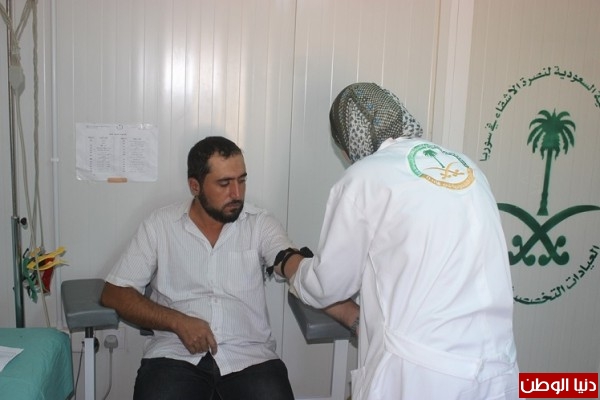ما يقارب (92) الف مراجع للعيادات التخصصية السعودية في مخيم الزعتري قدم لهم العلاج المتكامل خلال عام 2015 م