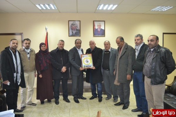 حركة فتح تهنئ الموظفين والمؤسسات والأجهزة الأمنية بذكرى الانطلاقة في سلفيت