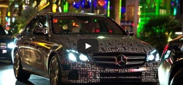 مرسيدس تنشر آخر فيديو تشويقي لسيارتها اي كلاس 2016
