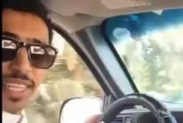 فيديو : سعودي يتحدى الغرب في التهور اثناء القيادة