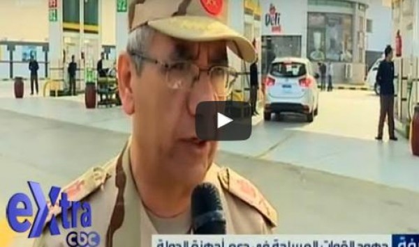 شاهد: "القوات المسلحة لا تنشئ المحطات البترولية بهدف الربح"