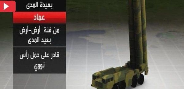 تعرف على أنواع الصواريخ الباليستية الإيرانية
