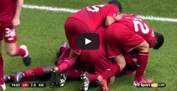 ليفربول يتخلص من إكستير بثلاثية في كأس إنجلترا