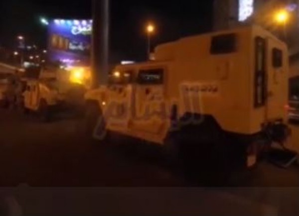 شاهد..إنتشار الجيش المصري في ميدان التحرير