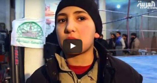 شاهد: ناد للملاكمة تحت الأرض في حلب