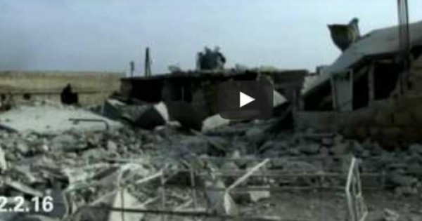شاهد: غارات جوية روسية مكثفة على ريف حلب
