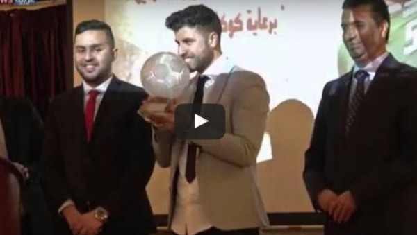 ياسر قاسم أفضل لاعب عراقي محترف في 2015