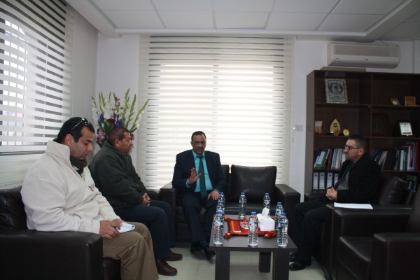 القائم بأعمال النائب العام الدكتور احمد براك يجتمع بمدير عام الهيئة المستقلة لحقوق الانسان