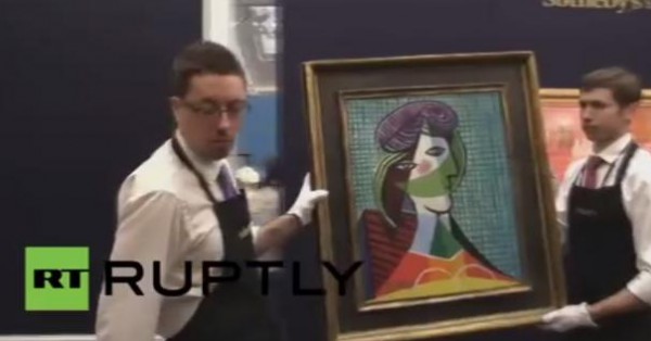 توقع بيع مجموعة أعمال فنية لبيكاسو بأكثر من 10 ملايين دولار (فيديو)