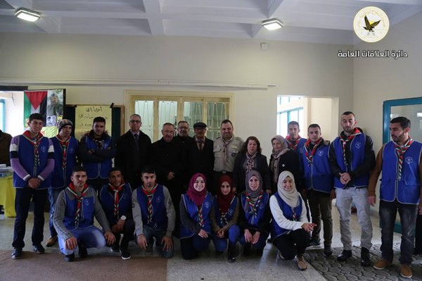 جامعة النجاح الوطنية تفتتح المعرض الكشفي الثاني لعشيرة جوالة
