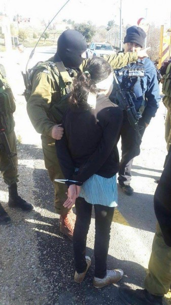 بالصور..قوات الاحتلال تعتقل فتاة بحجة محاولتها تنفيذ عملية طعن في مستوطنة "كرم تسور" بالخليل