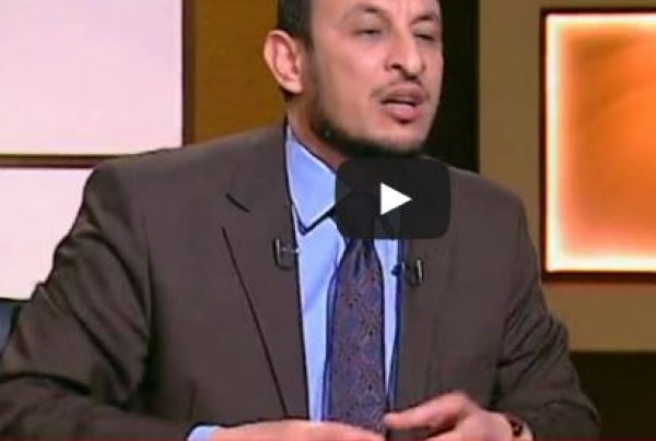 ملحد يتطاول على الذات الألهية فى برنامج "بوضوح"