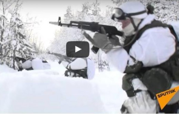بالفيديو... قوة الجيش الروسي الخارقة في القطب الشمالي لا تقهر