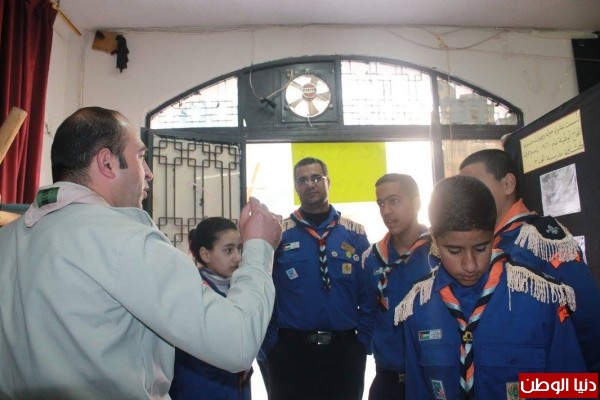 مجموعة كشافة ومرشدات يافا تزور المعرض الكشفي الثاني لعشيرة النجاح