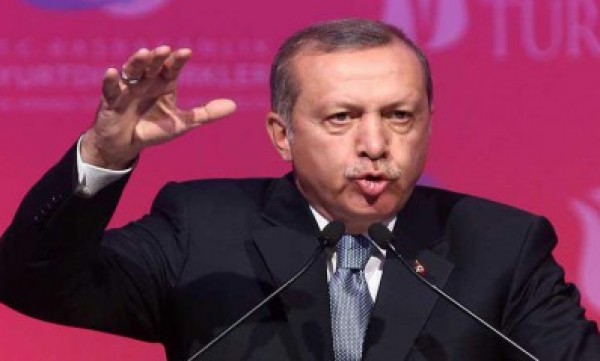 اردوغان يتهم واشنطن بتحويل المنطقة الى “بركة دماء” بدعمها لاكراد سوريا