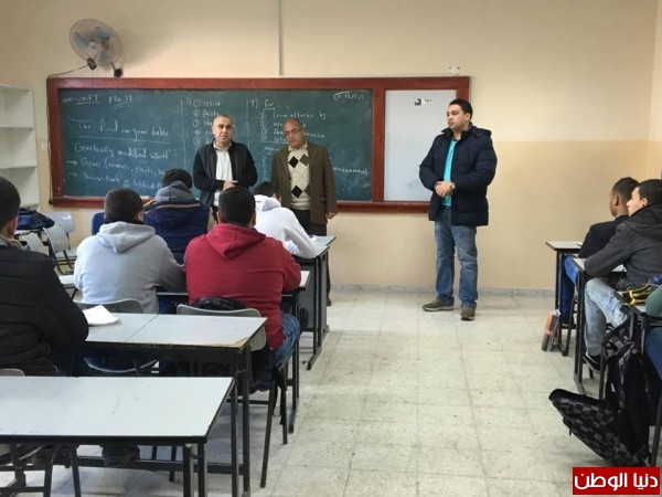 الشبيبة الطلابية إقليم قلقيلية تطلق سلسلة محاضرات وطنية في المدارس