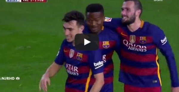برشلونة في نهائي الكأس بعد التعادل مع فالنسيا