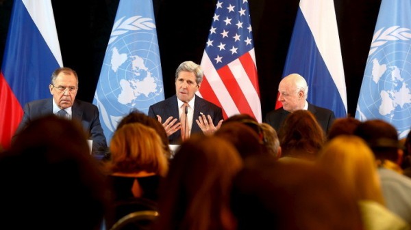 مجموعة دعم سوريا تتفق على وقف إطلاق النار وإيصال المساعدات الإنسانية