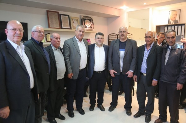 افتتاح المكتب البرلماني للنائب يوسف جبارين في مدينة أم الفحم
