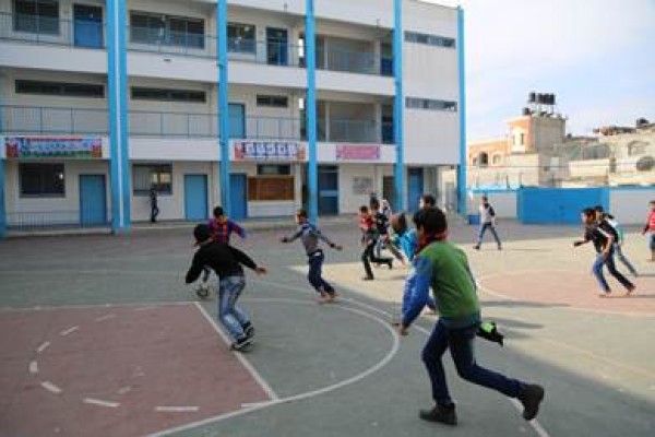 الاونروا: مشروع ريال مدريد الرياضي في مدارس الاونروا