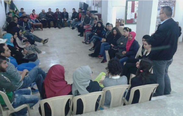 حركة فتح شعبة صيدا تعقد ورشة عمل بعنوان "الحقوق والواجبات في حركة فتح"