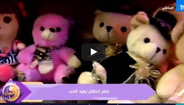 شاهد: تقرير عن احتفال المصريين بعيد الحب