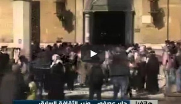 مسجد الحسين يستعد لاستقبال جثمان محمد حسنين هيكل