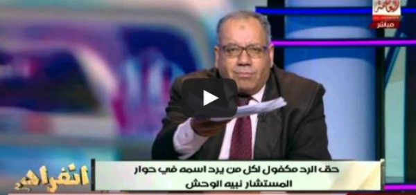 نبيه الوحش: وزير الأوقاف مسجل خطر ازاى يبقى وزير