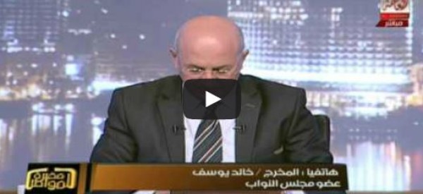 خالد يوسف يتوسط للصلح بين مرتضي وعمرو اديب