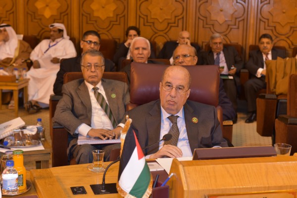 الزعنون في مؤتمر رؤساء البرلمانات العربية: الاحتلال الاسرائيلي يشكل التهديد الاول للامن القومي العربي