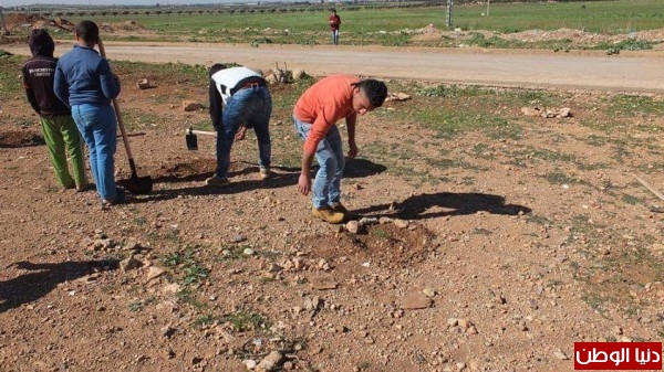 اتحاد عام طلبة فلسطين بالجزائر مع جمعيات جزائرية يطلقون مبادرة شجرة لكل اسير فلسطينى
