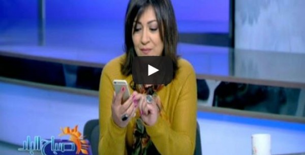 عزة مصطفى "تصبح على مصر" على الهواء