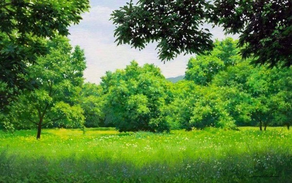 لوحة مرسومة بيد الفنان الكوري الجنوبي "جونغ هوان jung hwan" أقرب للحقيقة من الرسم