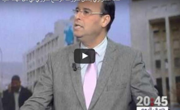 خالد الشكراوي يناقش تطورات الوضع السوري