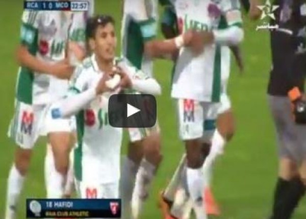 شاهد أهداف لقاء الرجاء ومولودية وجدة