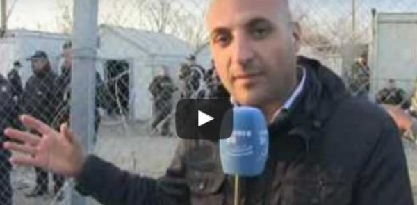 شاهد: توتر على الحدود اليونانية المقدونية