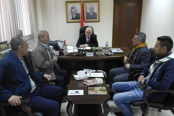 مفوضية طوباس الكشفية تجتمع مع محافظ طوباس والاغوار الشماليه