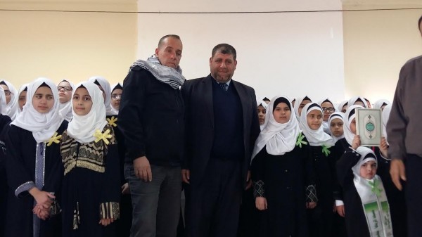 أوقاف طوباس ولجنة خدمات مخيم الفارعة تكرم طالبات مركز مسجد الرباط لتحفيظ وتجويد القران