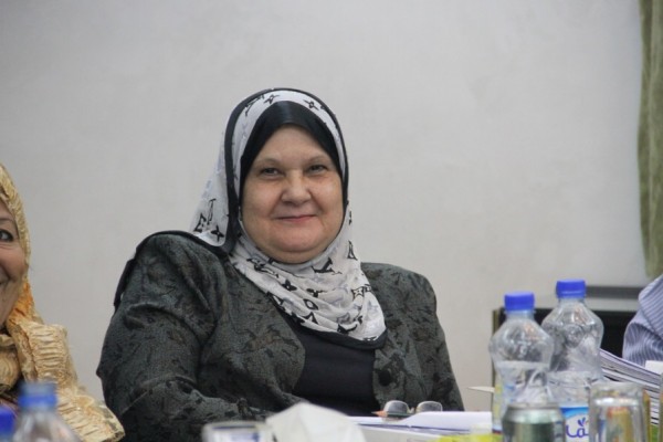 وزيرة شؤون المراة الفلسطينية هيفاء الاغا تصف يوم المراة العالمي بيوم جراح المراة في غزة