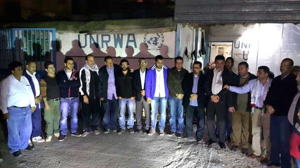 "منتدى الاعلاميين الفلسطينيين" ينظم "وقفة تضامنية" في صيدا مع قناة "فلسطين اليوم"