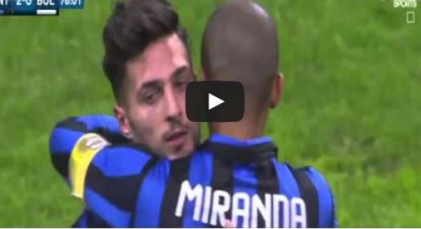إنتر ميلان يعبر عقبة بولونيا بالدورى الإيطالى