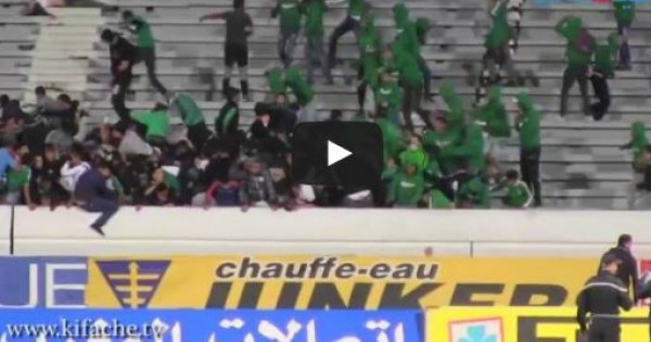 قتيلان وعشرات الجرحي فى اشتباكات بالدورى المغربى