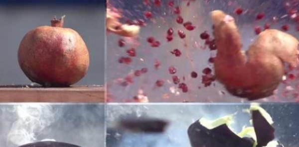 تفجير للخضروات وغيرها...شاهد ماذا يفعل اليهود في عيد المساخر