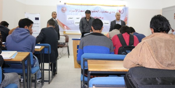 نادي كلية الحقوق في جامعة الإسراء ينظم لقاءاً ثقافياً لطلبة الكلية