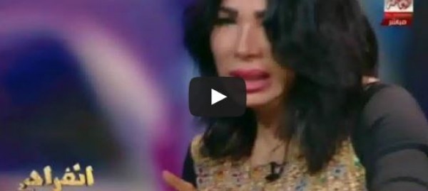 غادة إبراهيم تنهار وتسقط على الأرض ببرنامج انفراد
