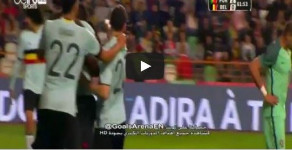 رونالدو يقود البرتغال لفوز معنوي على بلجيكا وديا