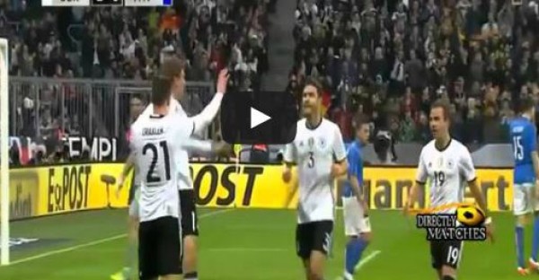 ألمانيا تسحق إيطاليا برباعية استعدادا للأمم الأوروبية