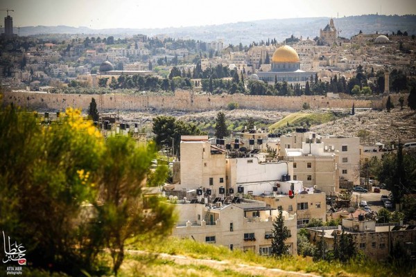 هنا مدينة القدس