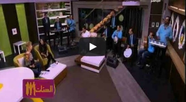مذيعات cbc يرقصون على وحده ونص